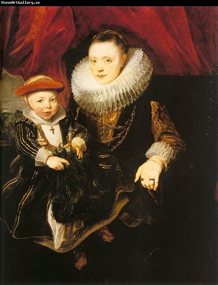 Dyck, Anthony van Young Woman with a Child